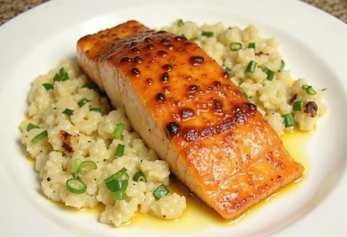 Baked Honey Garlic Salmon