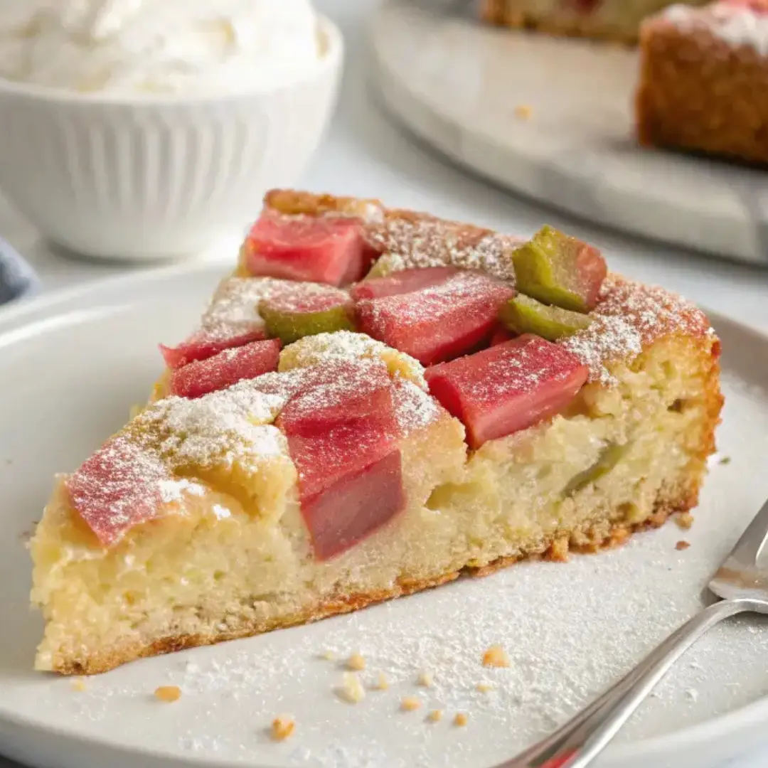 Rhubarb Cake